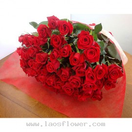 50 Red Roses Bouquet